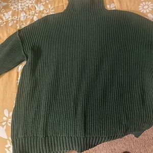 Aerie green sweater size small